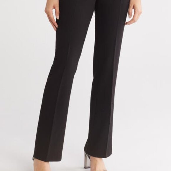 Amanda & Chelsea PLUS SIZE black slacks - Picture 1 of 3